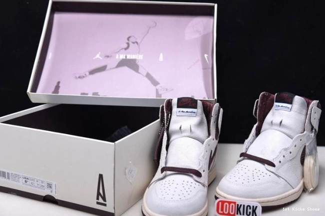 1st Kicks Shoes Air DO7097-100 Ma A High x 1 Maniere OG Jordan 0820